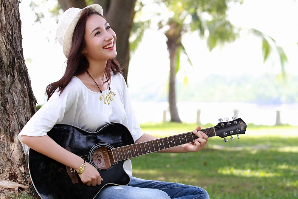 Anna Truong tu tin truoc khi di du hoc hinh anh