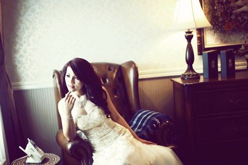 Katherine Ngo lam co dau dep rang ngoi hinh anh