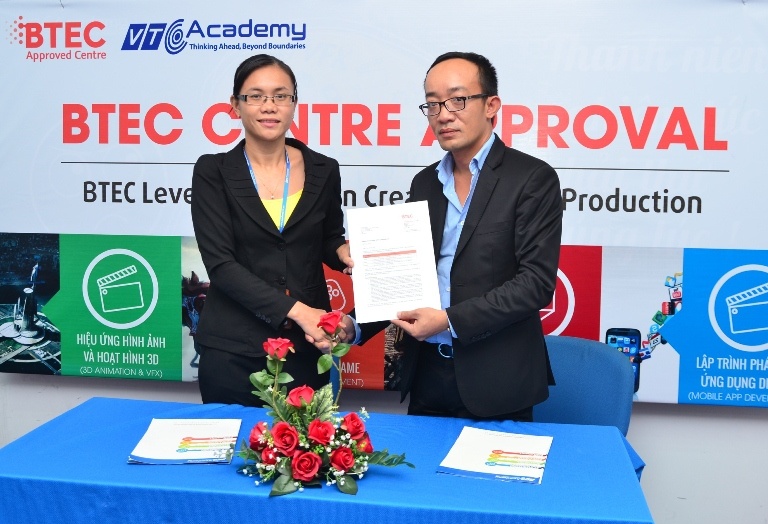 Chuong trinh dao tao BTEC cua VTC Academy hinh anh