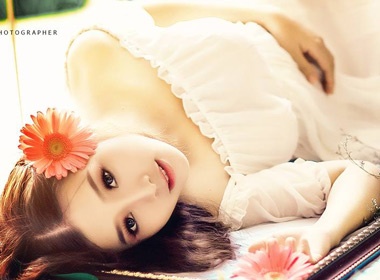 Khanh Hien - co nang dien vien xinh nhu thien than hinh anh