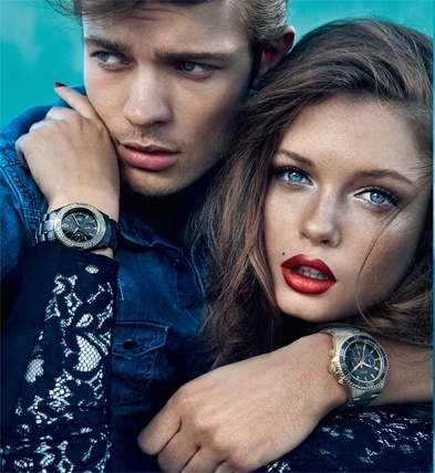 Khuyen mai 20% dong ho hang hieu Titoni, Guess, Oris hinh anh