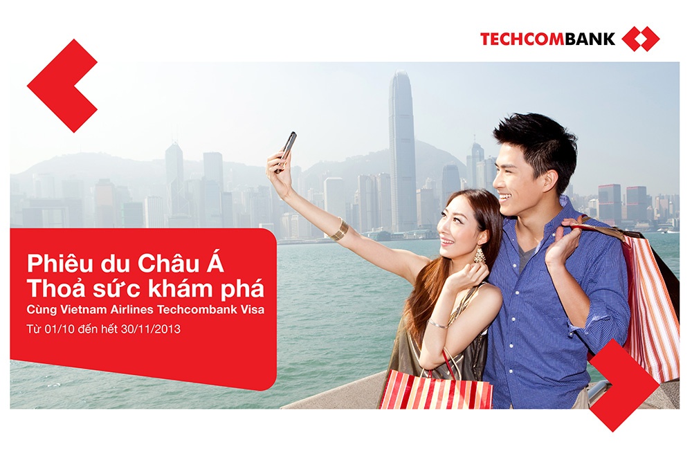 Du lich chau A trong mo mien phi voi Techcombank hinh anh