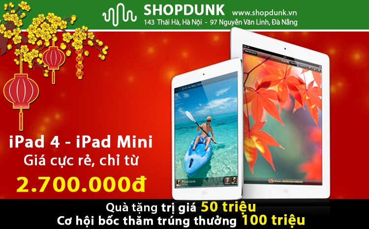 iPhone, iPad, smartphone giam gia soc tai ShopDunk hinh anh