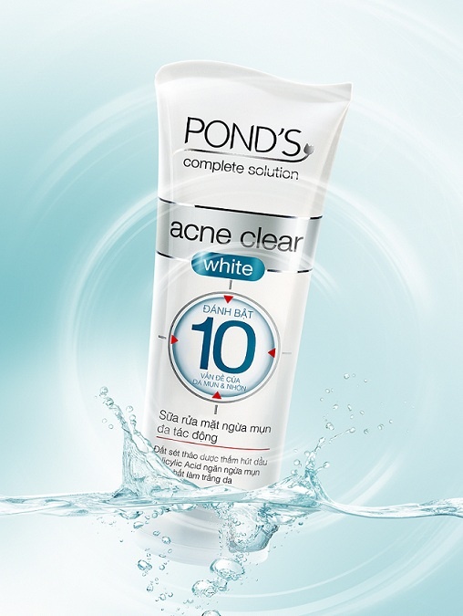 Sữa rửa mặt ngừa mụn là bí kíp cho làn da láng mịn.