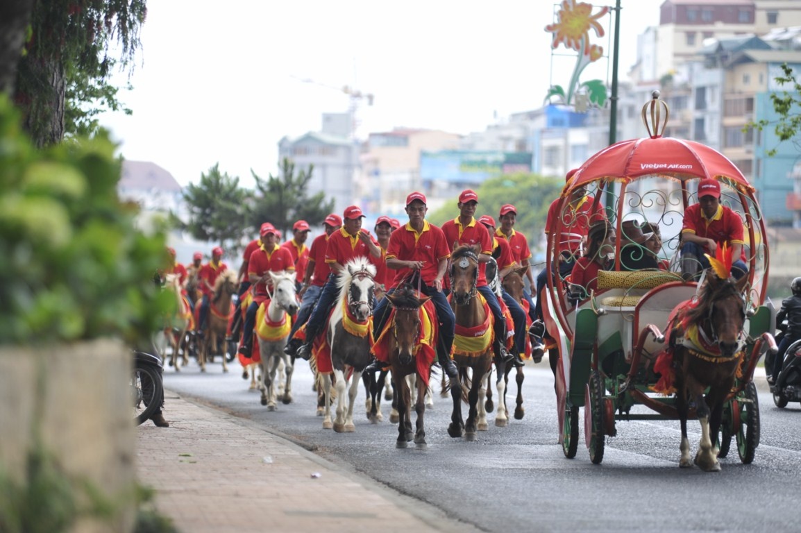 30 chu ngua dieu hanh thanh pho Da Lat nam Ngo hinh anh