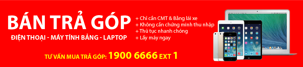 Tra gop dien thoai, may tinh bang, laptop lai suat 0 dong hinh anh