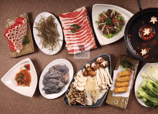 Buffet nam thien nhien gia 295.000 dong o Ashima hinh anh