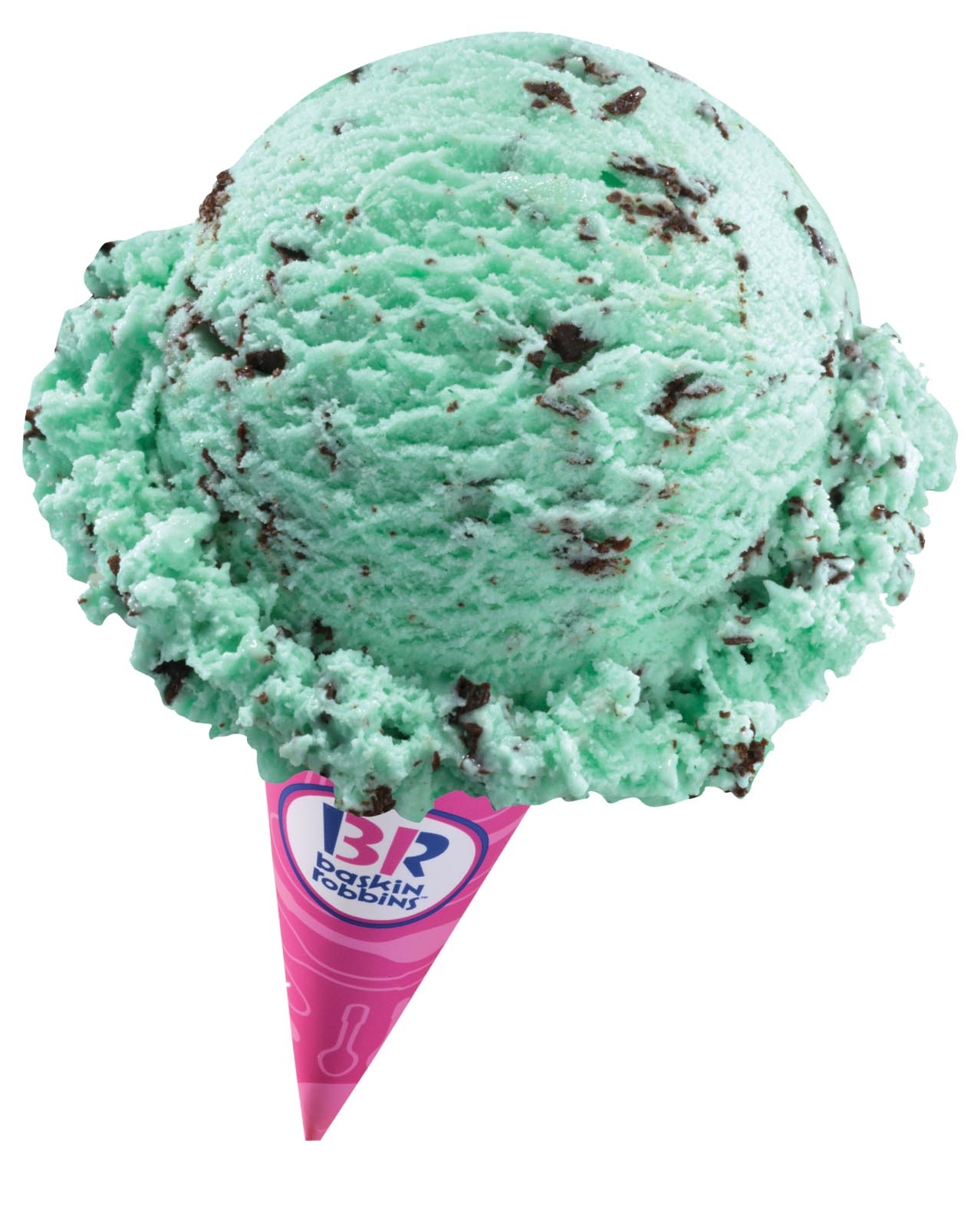 Mint Chocolate Chip: mùi kem đứng đầu trong bảng danh sách yêu thích của fan yêu kem Baskin-Robbins trên toàn Thế giới và tại Việt Nam. Vị bạc hà the mát hòa quyện với sô cô la mang đến cho bạn cơn lốc bạc hà mát lạnh xua tan ngay cơn nóng ngày hè.