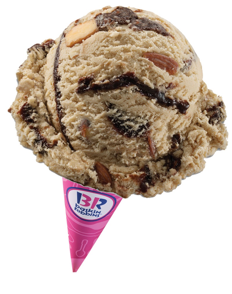 Jamoca Almond Fudge: Viên kem cổ điển nổi tiếng từ những năm 1959 được làm từ cà phê Jamoca lừng danh hòa quyện với vị bùi thơm của hạt hạnh nhân rang và dải ruy băng sô cô la ngọt ngào.