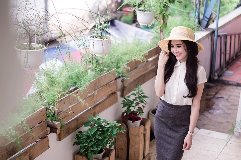 Net duyen dang cua nguoi dep July Tran hinh anh