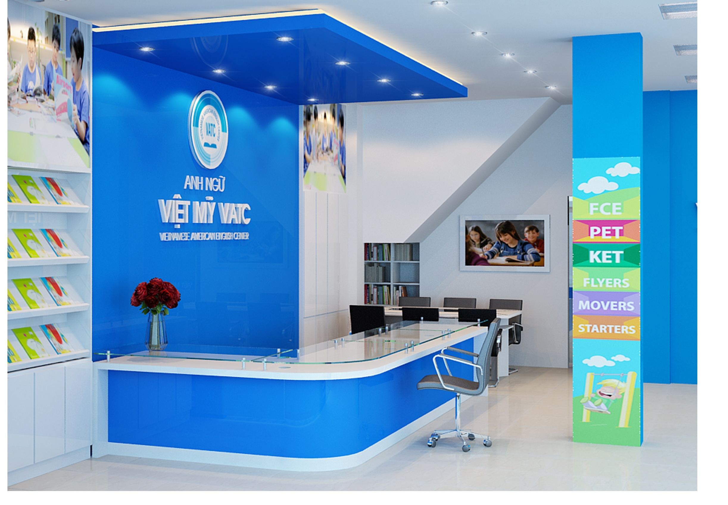 Anh ngu Viet My VATC khai truong co so Trung Son hinh anh