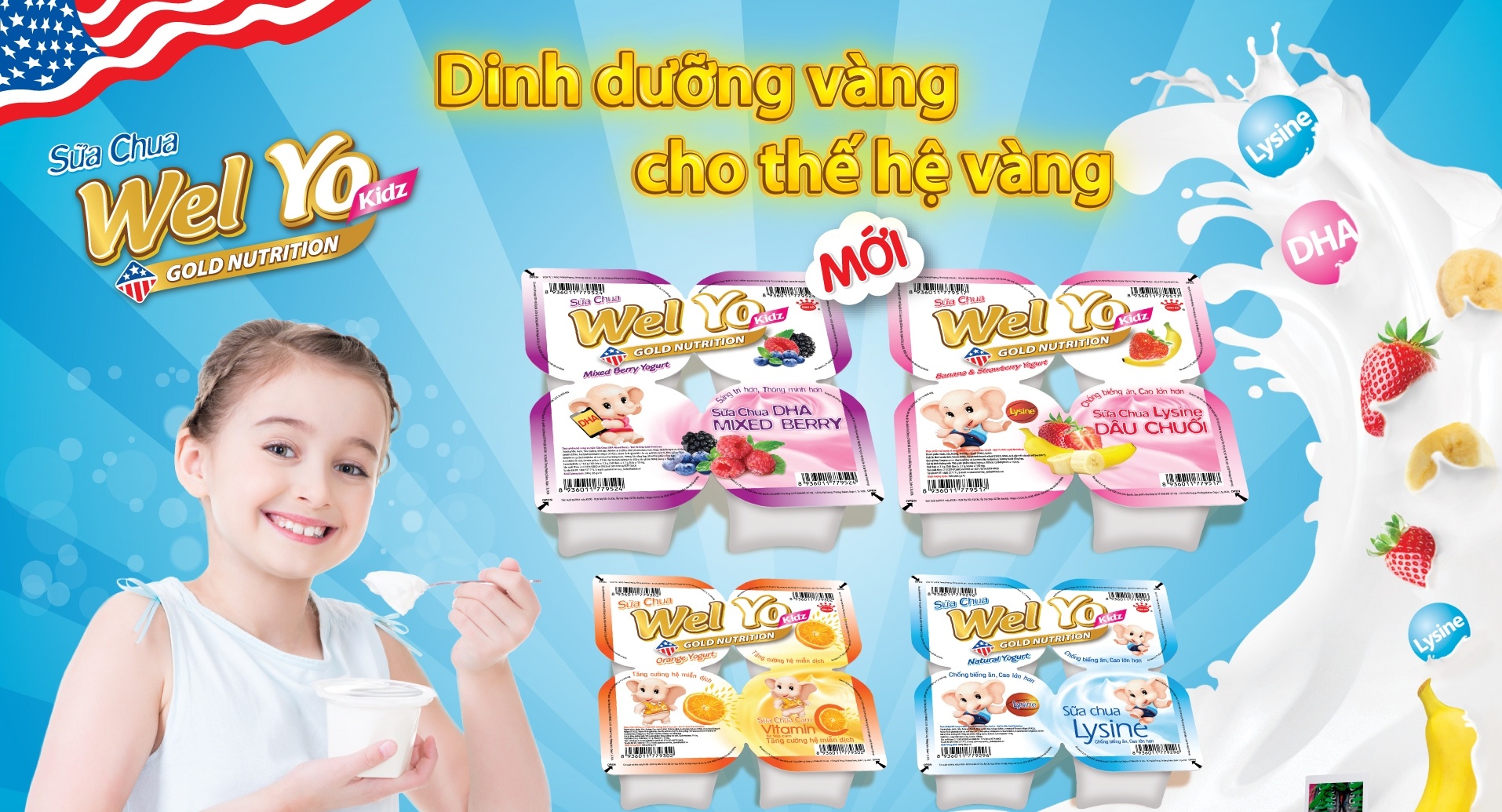 Bo sung lysin bang sua chua cho tre hinh anh