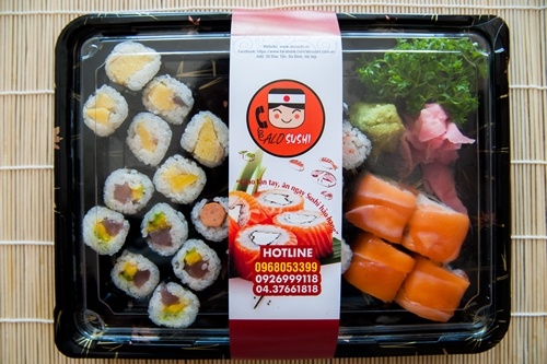 Alo Sushi khuyen mai 40% cac mon ngon Nhat Ban hinh anh