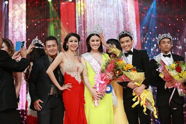Tuong Vy, Tung Ngo dang quang Hoa hau - Nam vuong tai My hinh anh