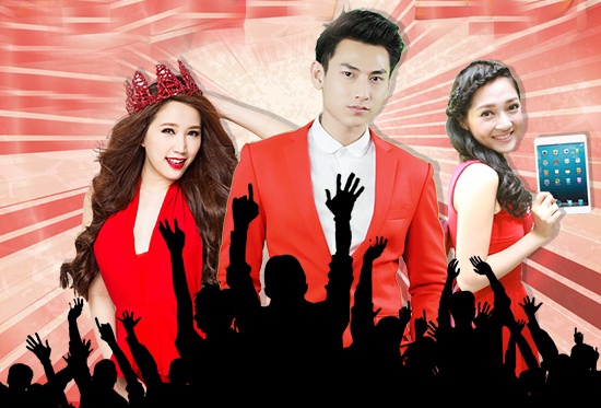 Thi sinh 'Music star hunt' sanh doi cung dan sao Viet hinh anh