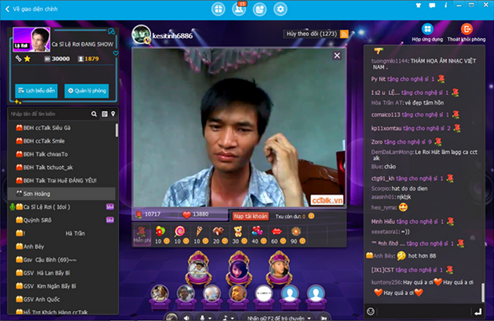 Le Roi xuat hien tai ccTalk 30000 hinh anh