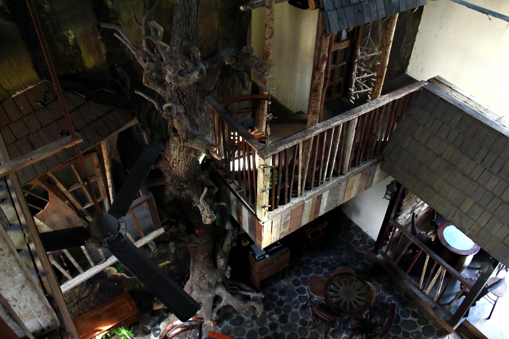 Khách đến đây có thể tham gia rất nhiều hoạt động khác nhau như: tự làm bánh, thiết kế đổ thủ công bằng tay, dựng mô hình đồ chơi bằng gỗ, hay chỉ đơn giản là thưởng thức những món nước uống độc đáo trong không gian kỳ bí ma mị.