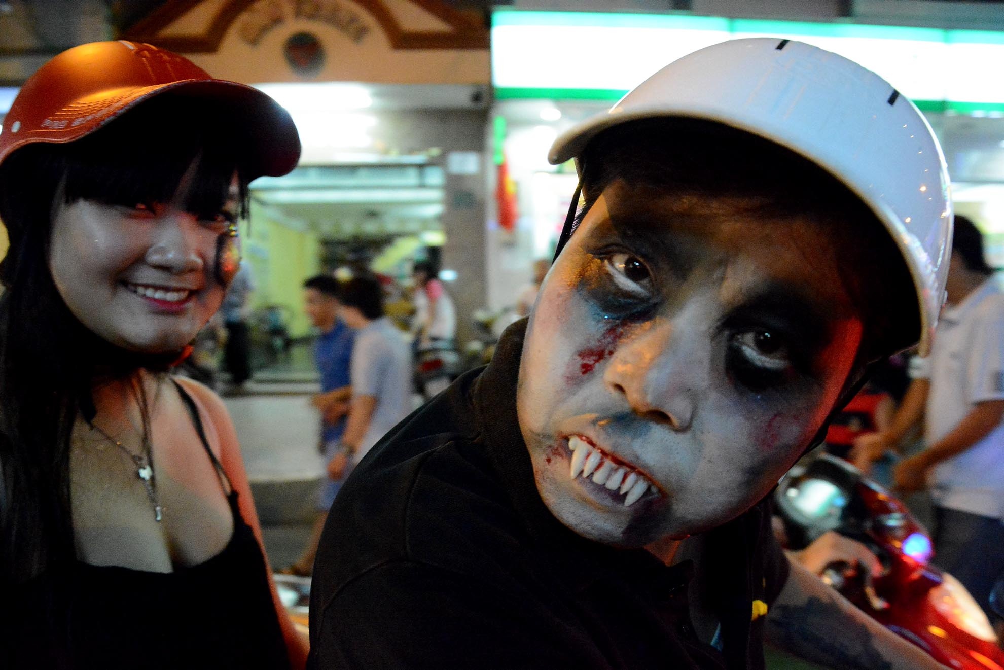 Lễ hội Halloween trở thành nét văn hóa độc đáo của giới trẻ Sài Gòn.