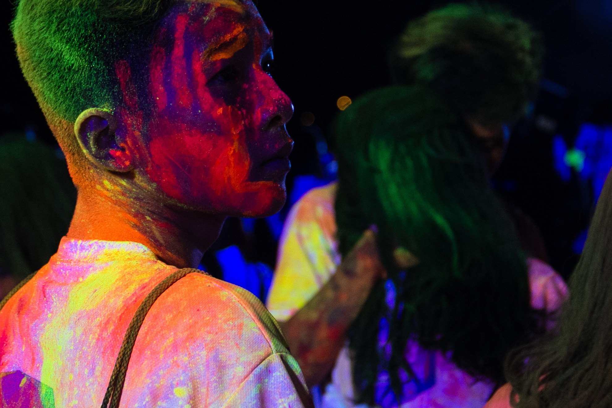 Một giờ chạy trôi qua quá nhanh, sự nuối tiếc còn lưu trên khuôn mặt của một bạn trẻ.