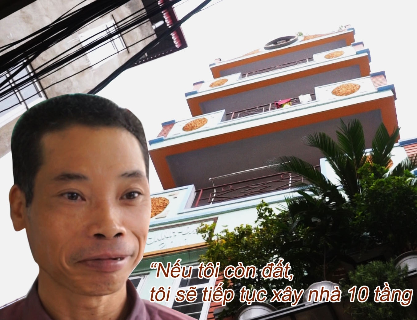 Nguoi dan ong tu minh xay toa nha 6 tang do so hinh anh