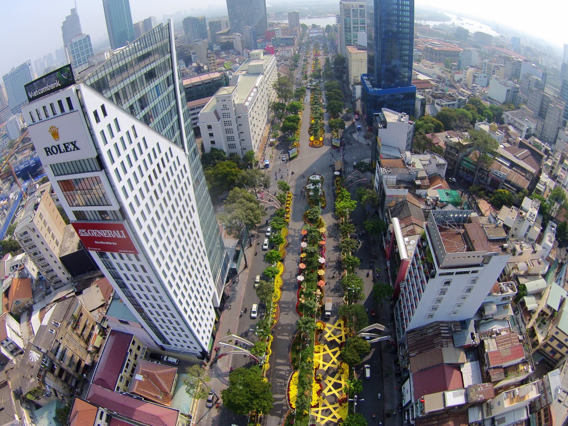Duong hoa At Mui 2015 nhin tu tren cao hinh anh