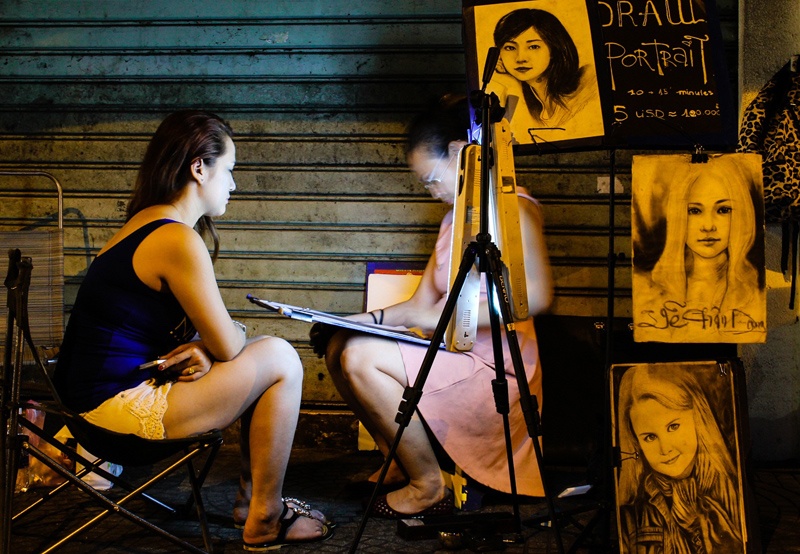 Nhung manh doi nguoi Sai Gon sau khi mat troi lan hinh anh