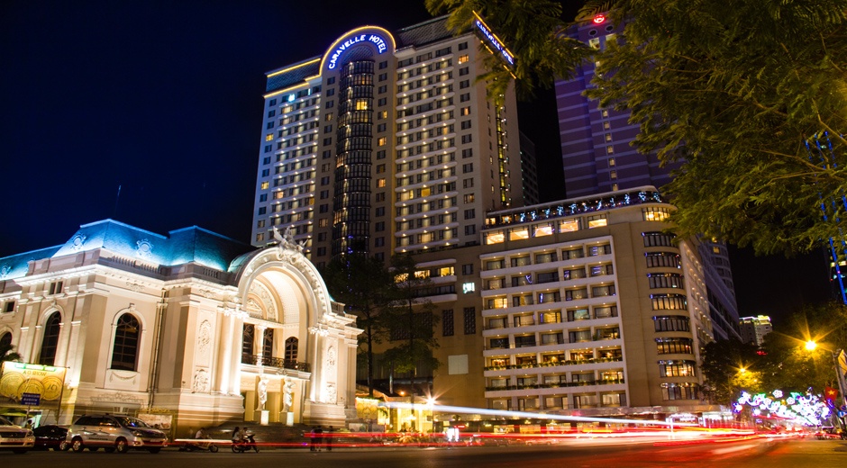 Khach san dang cap dau tien o Sai Gon hinh anh