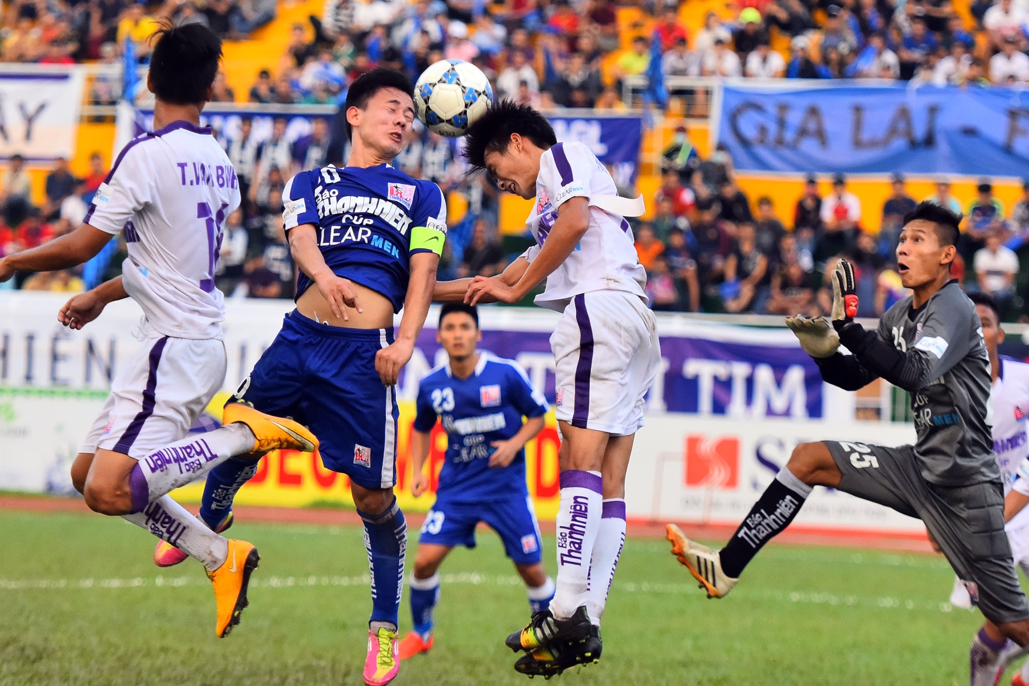 Thua U21 Hue 2-3, U21 Gia Lai co nguy bi loai som hinh anh