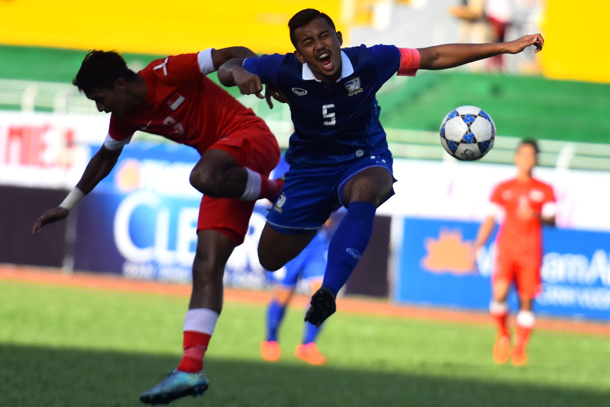 U21 Thai Lan hoa U21 Singapore tran ra quan U21 quoc te hinh anh