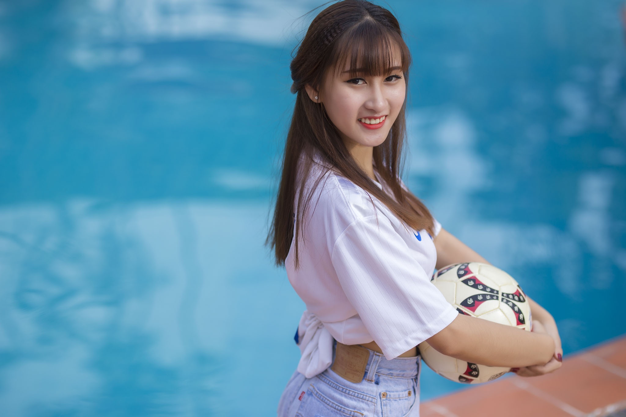 nguoi dep co vu World Cup anh 8