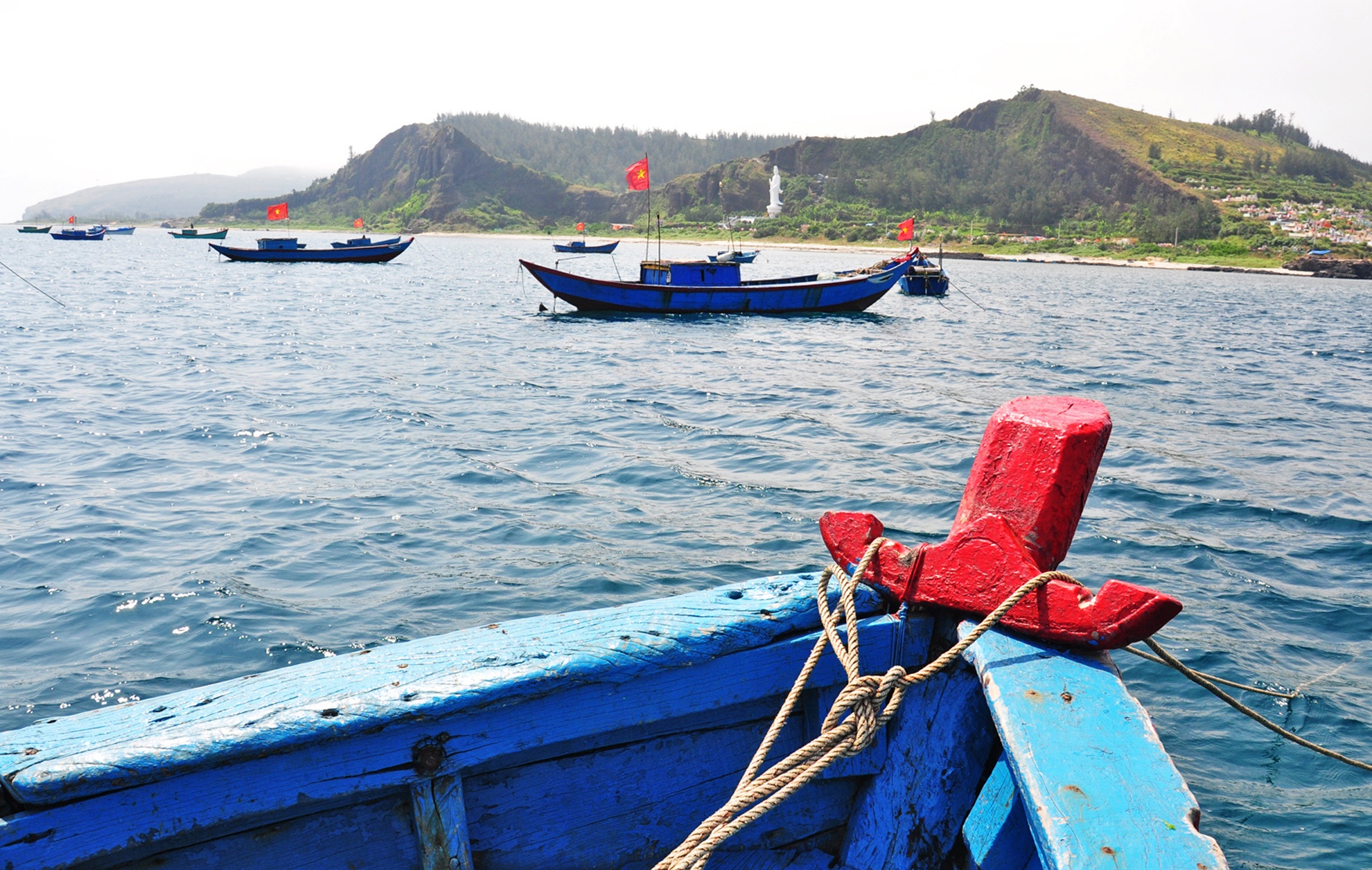 De xuat bien, dao Quang Ngai la cong vien dia chat toan cau hinh anh