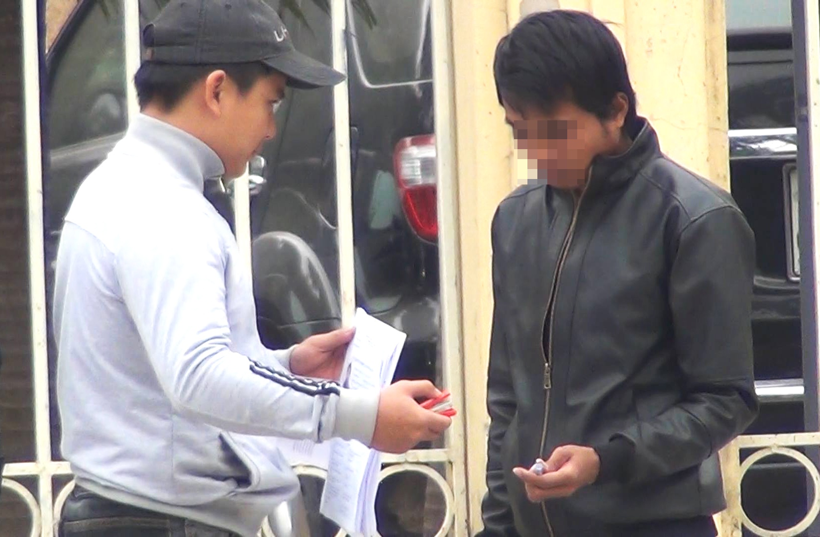 'Co' giay phep lai xe hoat dong tap nap o So Giao thong hinh anh