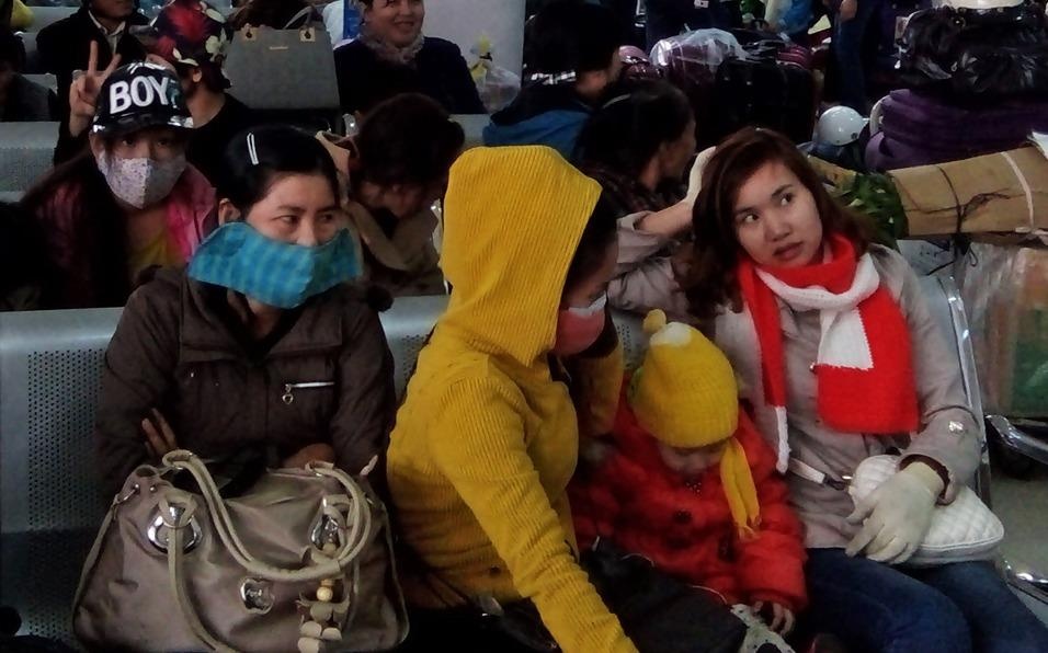 Hang tram nguoi Ly Son bi ket chua the ve dao don tet hinh anh