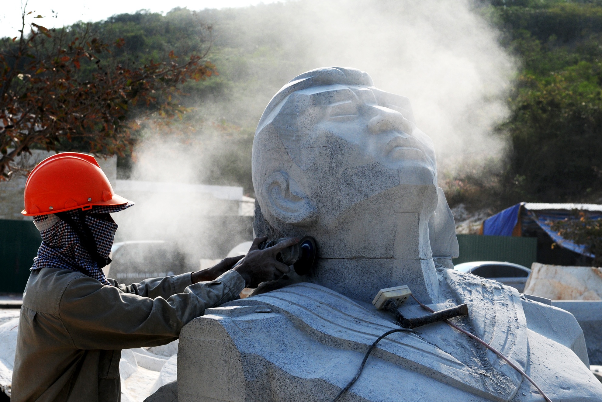 'Vong tron bat tu' tuong niem chien si Gac Ma o Khanh Hoa hinh anh