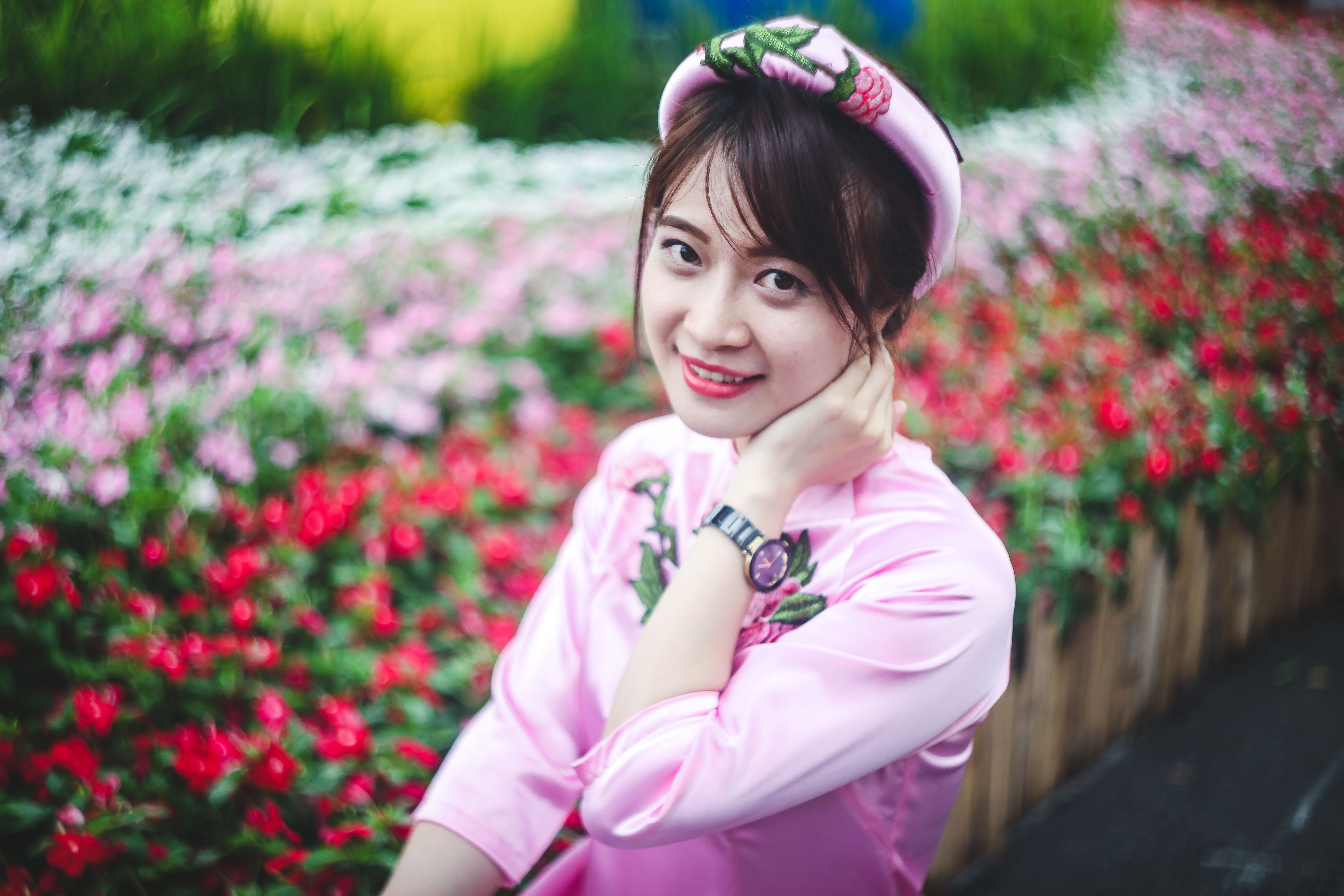 Hoi hoa xuan o pho nha giau Phu My Hung anh 12