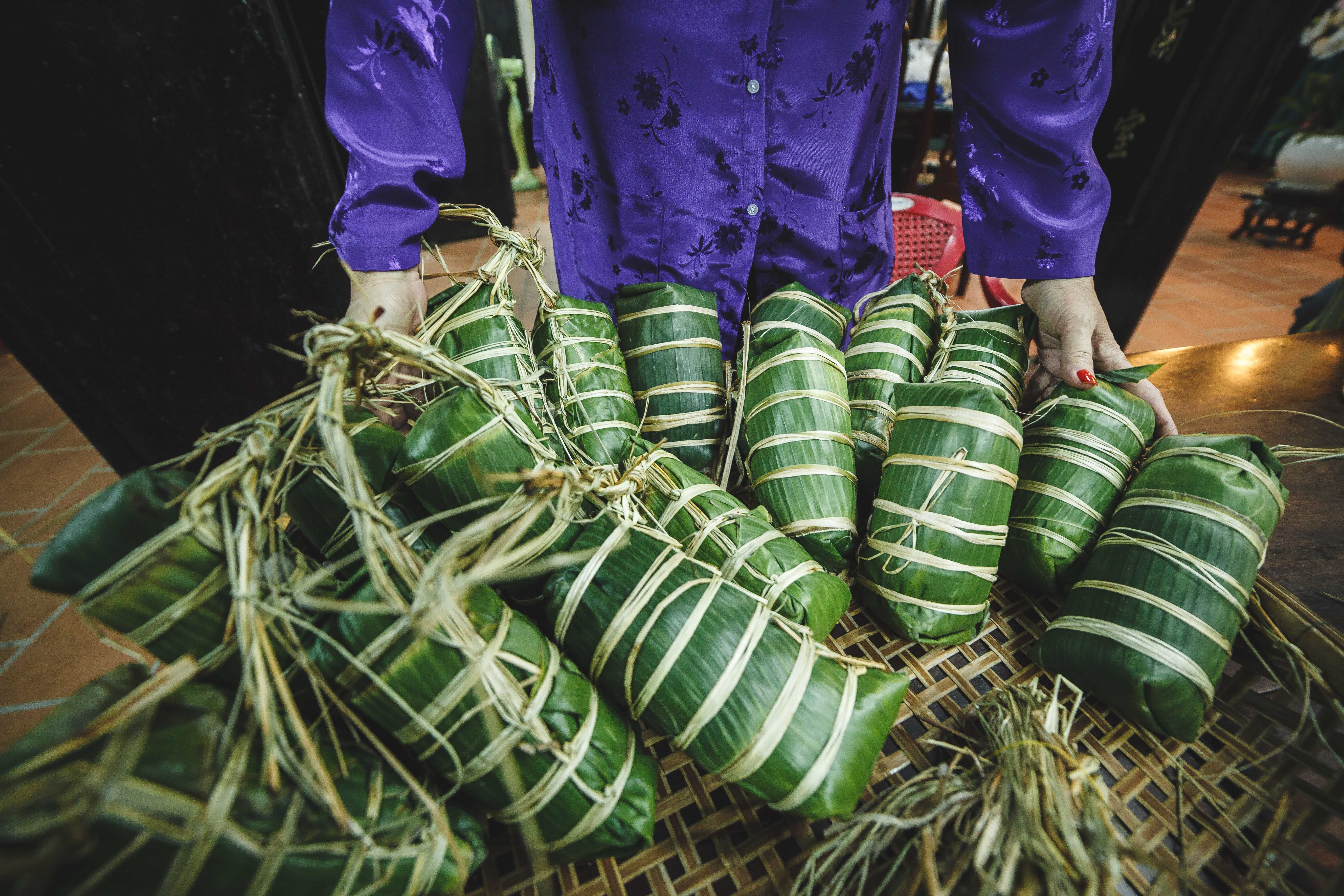 sum hop goi banh tet anh 15