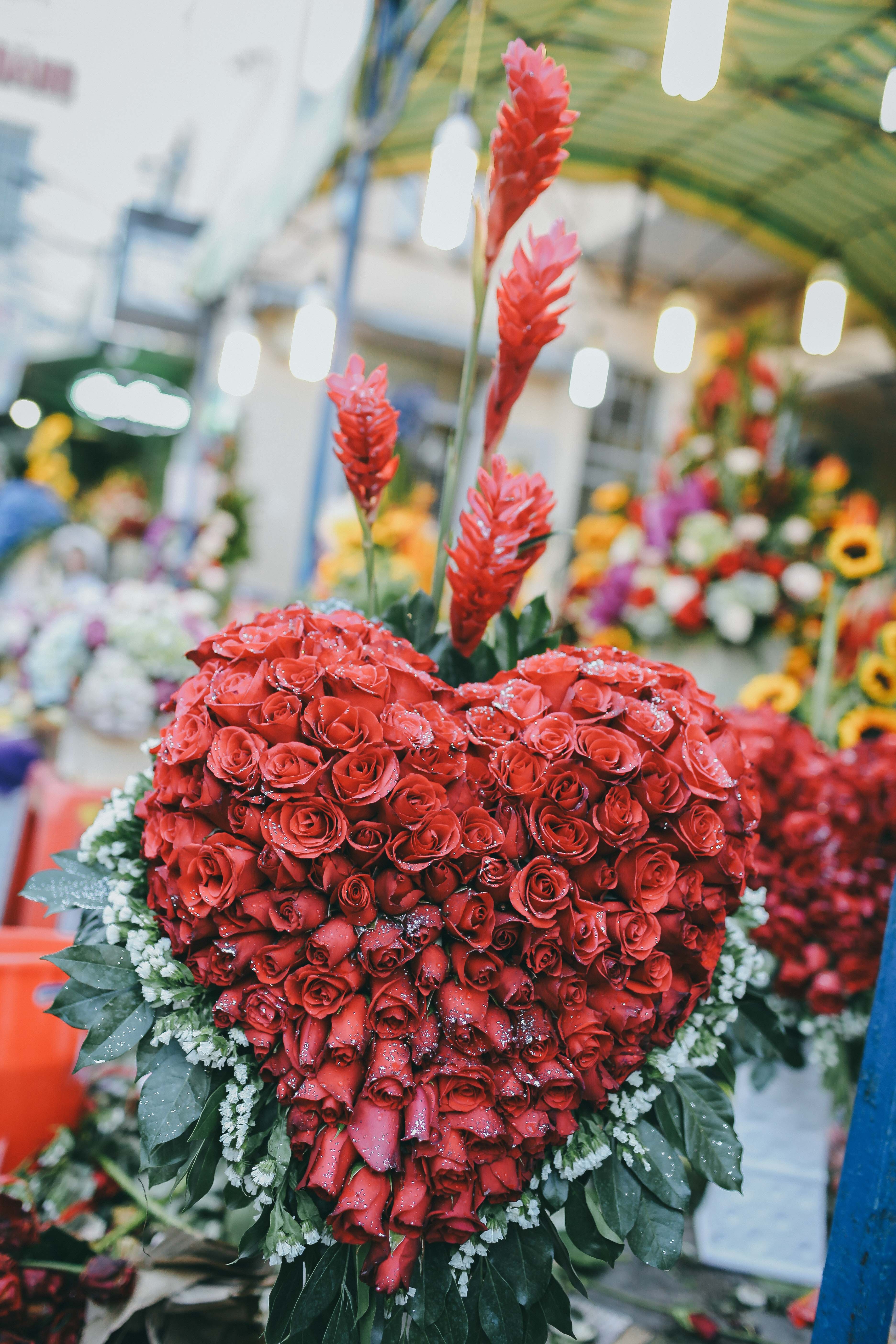 valentine sai gon,  valentine 2017,  hoa hong,  hoa tuoi,  hoa hong giay,  gau bong,  thu bong,  cap doi,  yeu nhau,  gioi tre anh 3