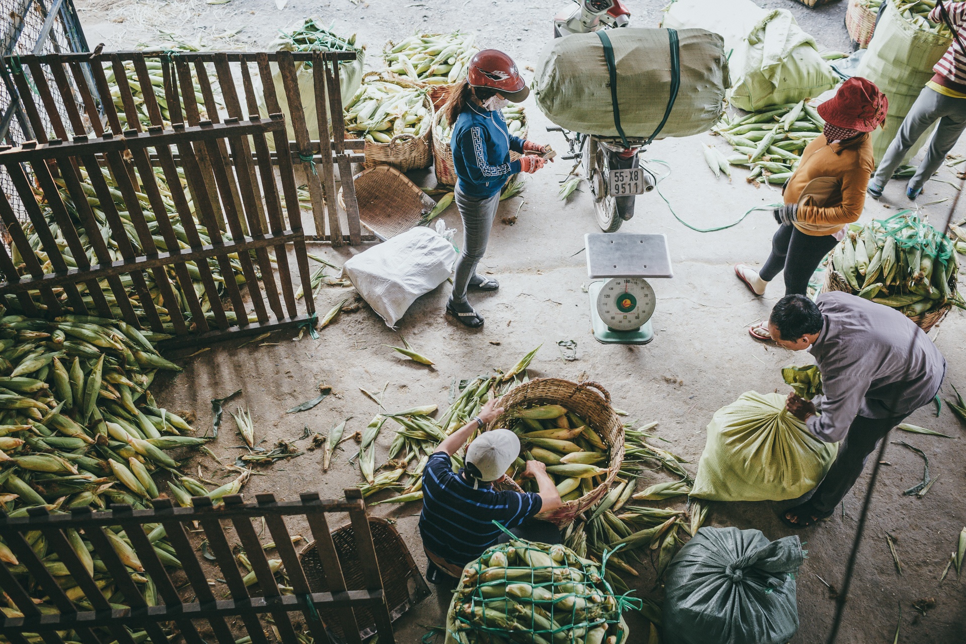 ben trong khu cho bap lon nhat sai gon anh 6