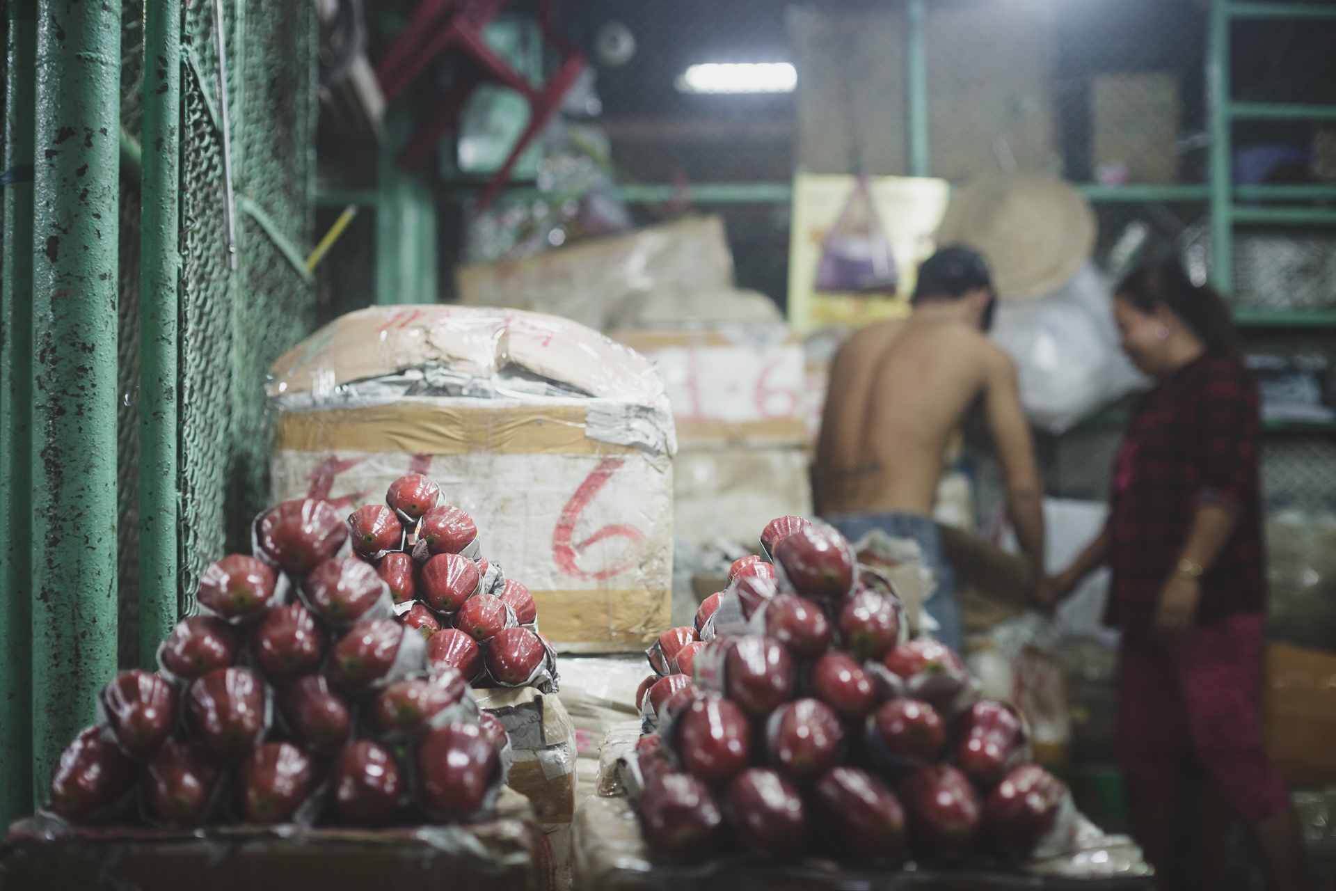 dem o cho dau moi trai cay lon nhat Sai Gon anh 13