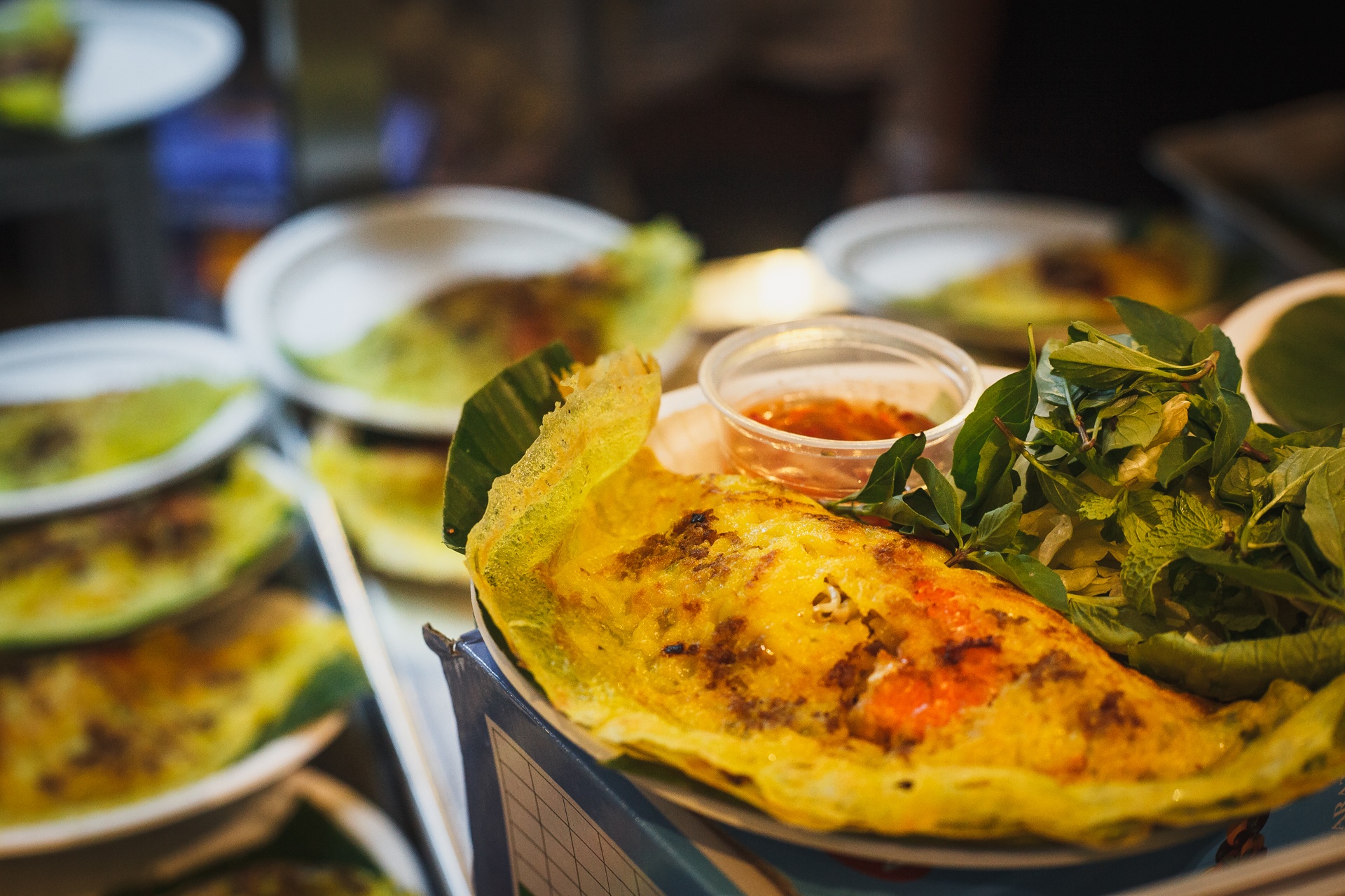 banh xeo,  banh beo Viet Nam xuat hien o dai hoi am thuc duong pho the gioi anh 9