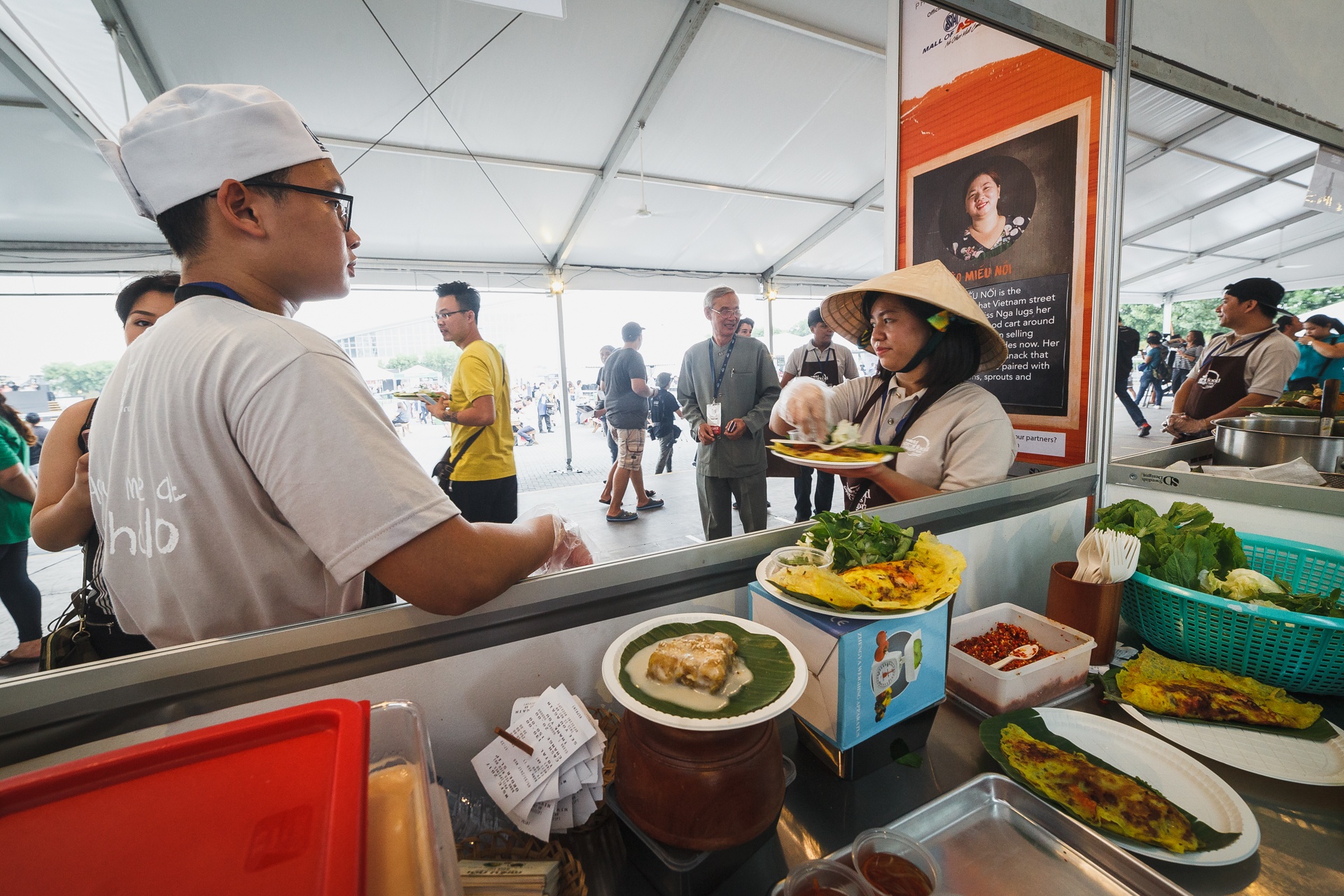 banh xeo,  banh beo Viet Nam xuat hien o dai hoi am thuc duong pho the gioi anh 8