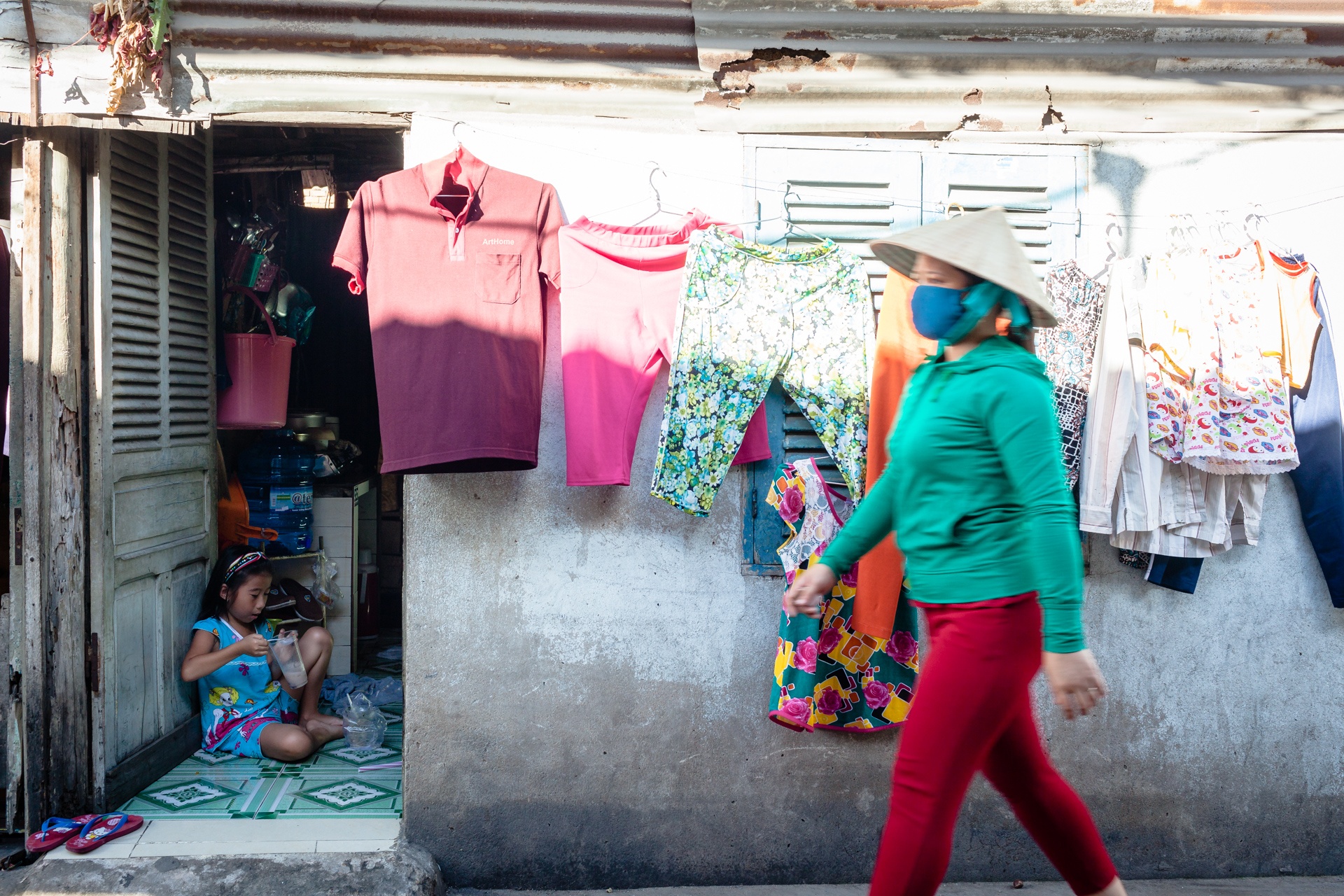 cuoc song trong khu o chuot sap bi giai toa o quan 4 anh 4