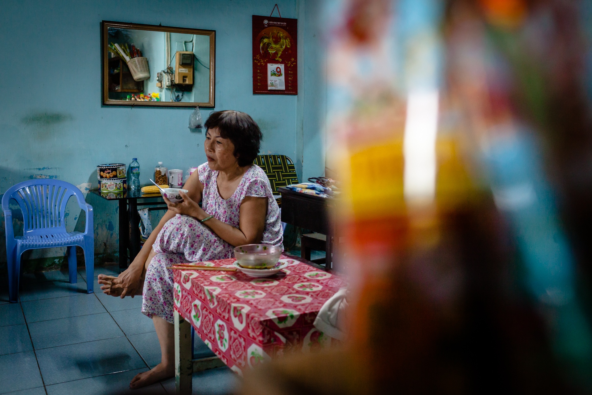 Ben trong khu nha ven kenh Te sap bi giai toa o quan 4 hinh anh