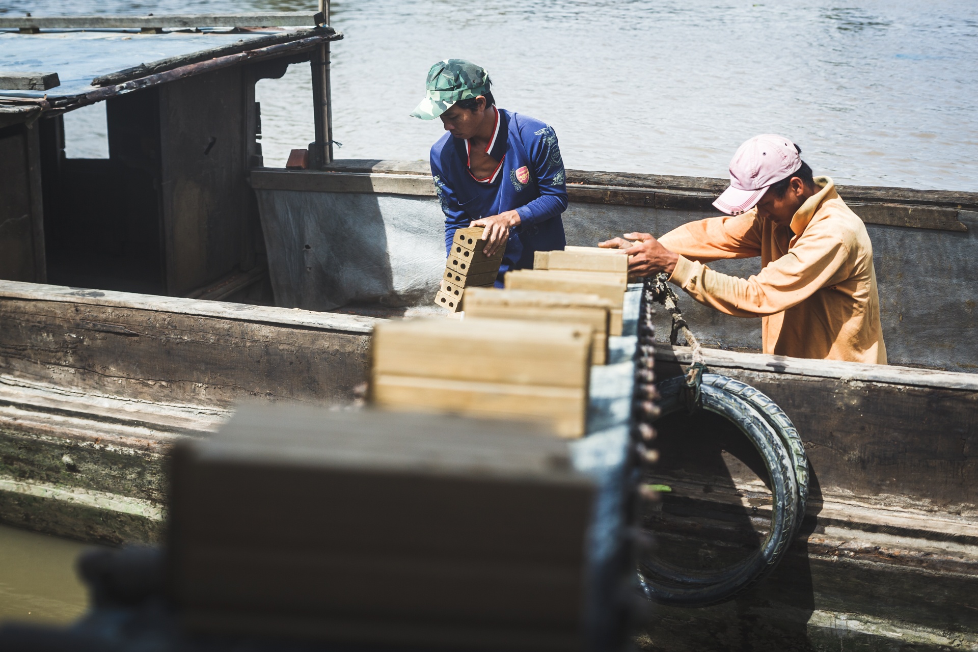 gian nan nghe lam gach nung thu cong anh 19