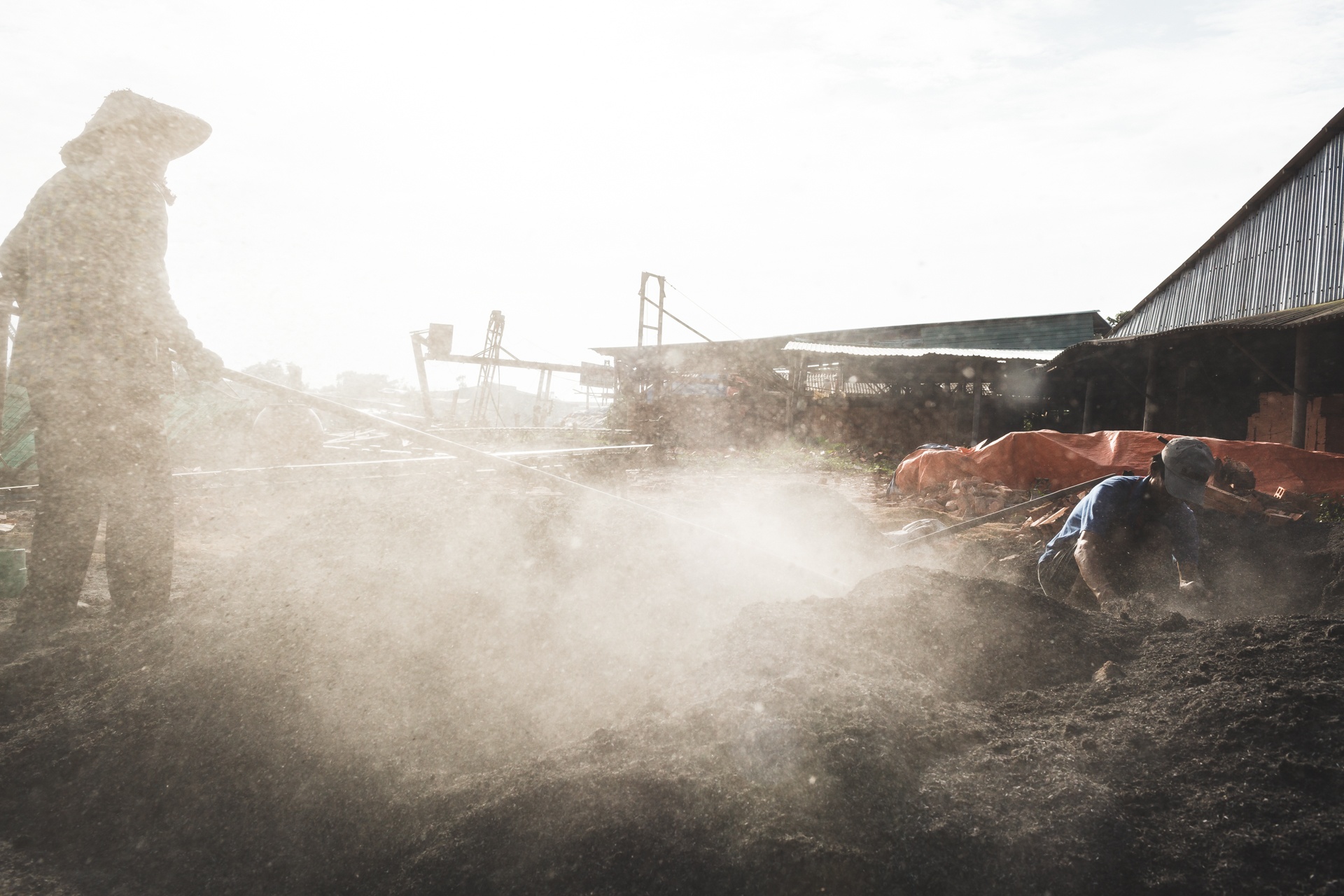 gian nan nghe lam gach nung thu cong anh 4