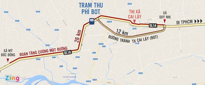 o ga tren duong quoc lo duoc BOT nang cap anh 8