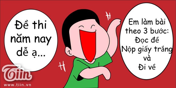 Ba bước làm bài thi cơ bản của 1 thí sinh 