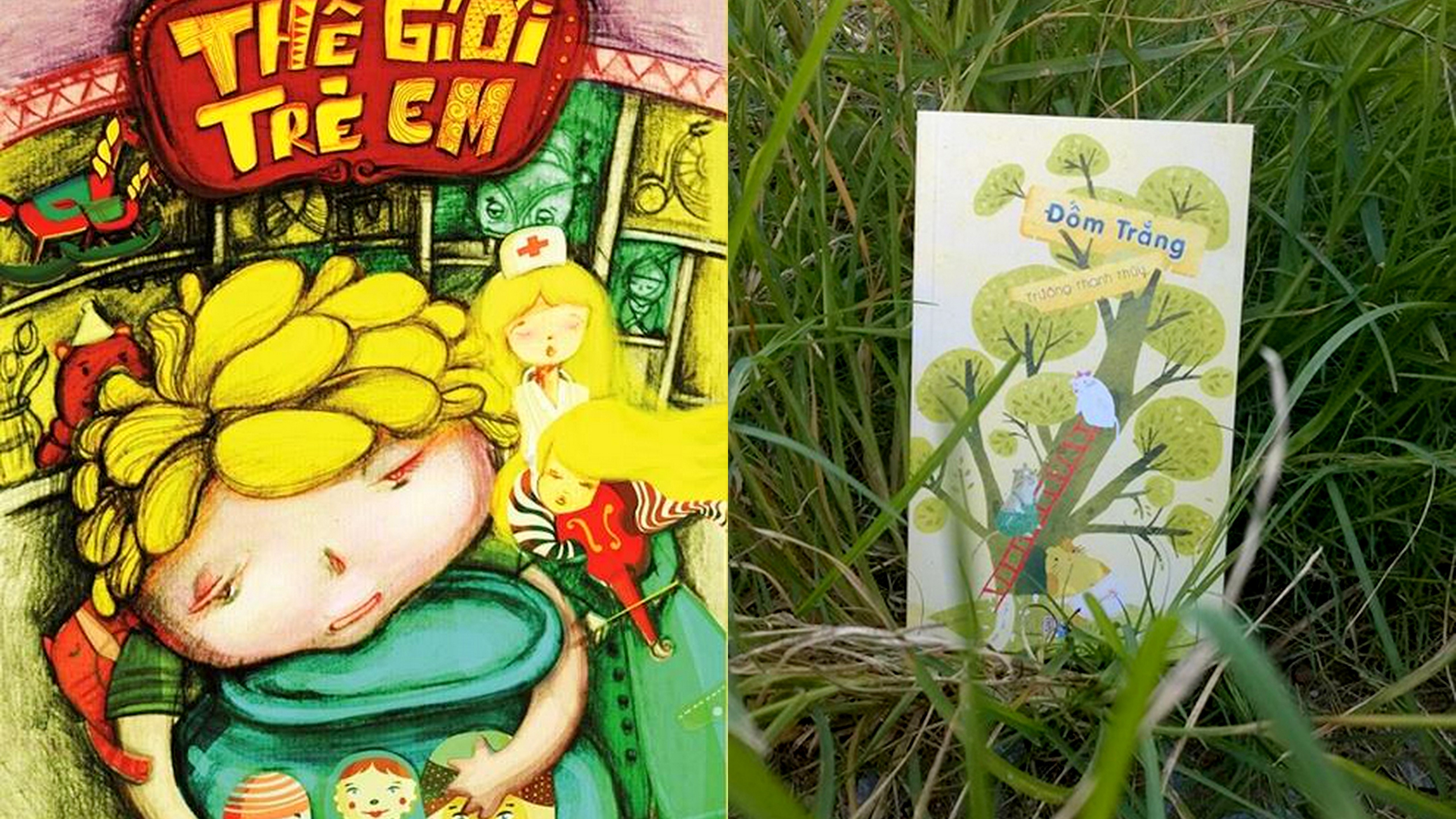 Hai cuon sach thieu nhi tran day cung bac cam xuc hinh anh