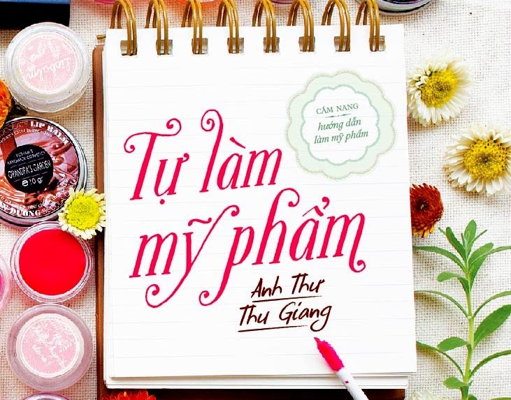 Sach huong dan tu lam my pham hinh anh