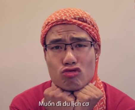Clip che 'Bon chu lam' phien ban cau like Facebook hinh anh